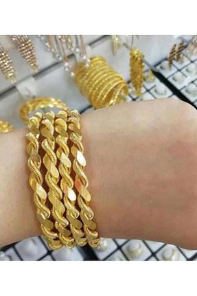 النگو طلائی زنانه 22 عیار TAKI TASARIM - کد 39277728