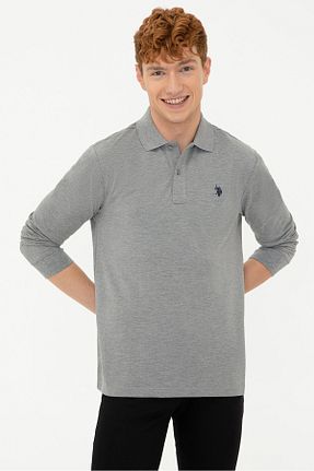 سوئیشرت طوسی مردانه ساده U.S. Polo Assn. - کد 150163069