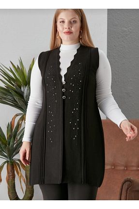 جلیقه سایز بزرگ مشکی زنانه سایز بزرگ Genel Markalar - کد 164208360