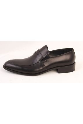 کفش کلاسیک مشکی مردانه چرم طبیعی کد 165226221