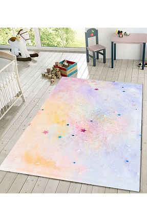 فرش بچه گانه بنفش پلی استر MKYHOME - کد 165294276