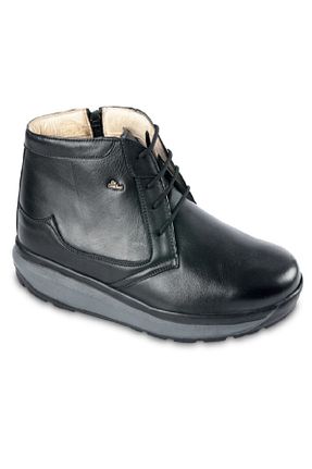 بوت / نیم بوت مشکی مردانه چرم خالص Dr.Comfort - کد 165211084