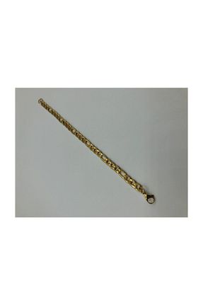 دستبند جواهر طلائی زنانه فلزی Lal - کد 164380458