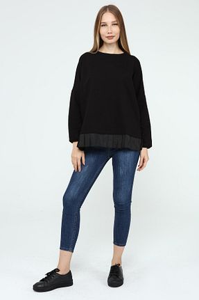 تونیک مشکی زنانه بافتنی DRR Moda - کد 85865407