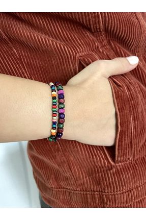 دستبند جواهر رنگی زنانه منجق Padore Accessory - کد 167904561