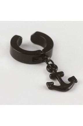 گوشواره استیل (فولاد) مشکی زنانه فلزی Genel Markalar - کد 332137878