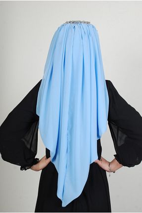 روسری بژ شیفون Yasmin S