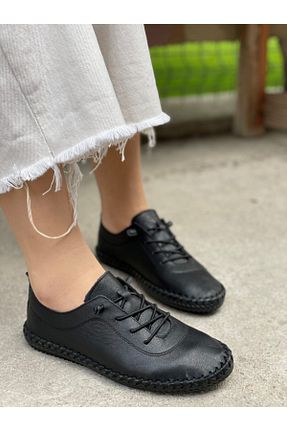 بابت مشکی زنانه چرم خالص VİVENS MODA - کد 167769958