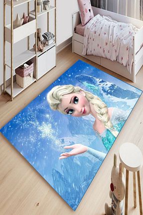 فرش بچه گانه آبی پلی استر Genel Markalar - کد 168094723