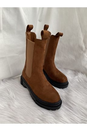 بوت / نیم بوت قهوه ای زنانه جیر Hermones - کد 166667856