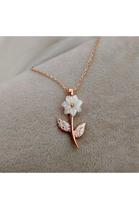 گردنبند نقره زرشکی زنانه 925 عیار Genel Markalar - کد 926421625