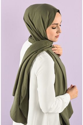 شال سفید زنانه پنبه ای Alina - کد 167786342