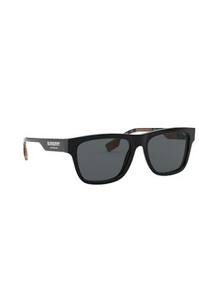 عینک آفتابی سفید مردانه پلاریزه Burberry - کد 57686044