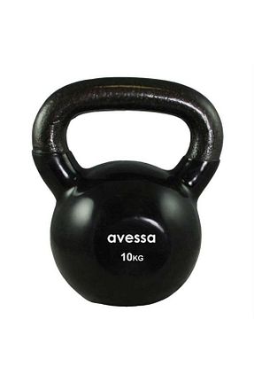 دمبل و صفحه وزنه مشکی ریخته گری Avessa - کد 65621808