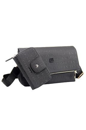 کیف دوشی بژ زنانه چرم مصنوعی Just Polo - کد 358102929