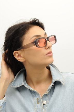 عینک آفتابی قرمز زنانه UV400 gulflower nude - کد 169984880