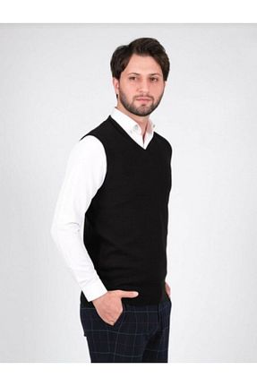 سوئیتر مشکی مردانه اکریلیک MaviMoure - کد 169991552