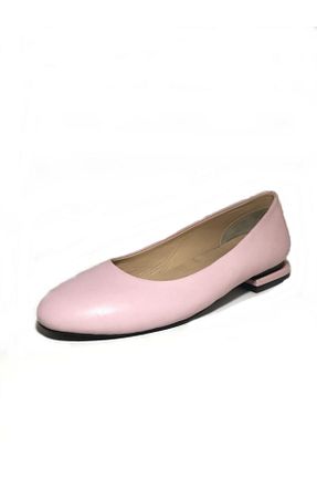 بابت صورتی زنانه چرم خالص D&A İzland Shoes - کد 168734807