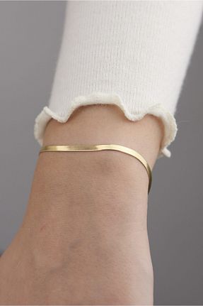 دستبند نقره طلائی زنانه 925 عیار Mode Silver - کد 169573097