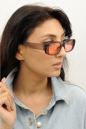 عینک آفتابی قرمز زنانه UV400 gulflower nude - کد 169984880