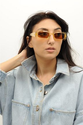 عینک آفتابی قهوه ای زنانه UV400 gulflower nude - کد 169993030