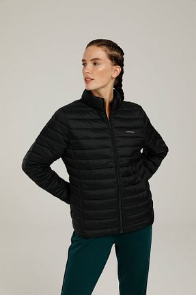 کاپشن اسپرت مشکی زنانه Fitted Lumberjack - کد 373206468