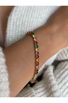 دستبند استیل (فولاد) طلائی زنانه استیل (فولاد) Âlâ Atelier - کد 169136714