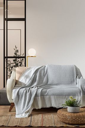 کاور مبل طوسی پنبه ای Vagonik - کد 170705656