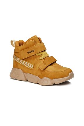 بوت / نیم بوت قهوه ای بچه گانه پاشنه تخت Vicco - کد 171254850