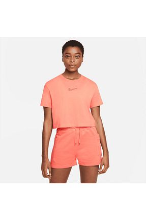 تیشرت اسپرت نارنجی زنانه رگولار Nike - کد 239853190