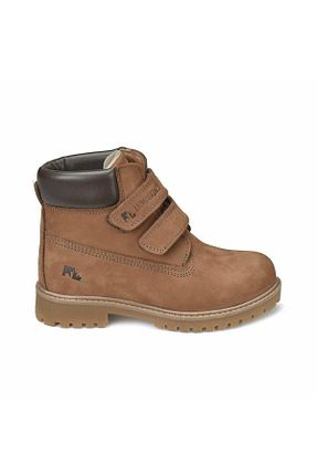 بوت / نیم بوت قهوه ای بچه گانه پاشنه تخت Lumberjack - کد 171153533