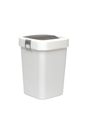 سطل زباله سفید پلاستیک کد 66561330