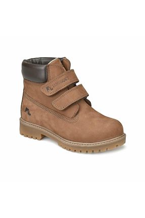بوت / نیم بوت قهوه ای بچه گانه پاشنه تخت Lumberjack - کد 171153533