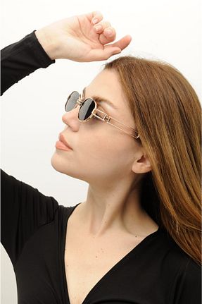 عینک آفتابی مشکی زنانه UV400 gulflower nude - کد 171287450