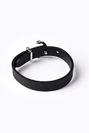 دستبند جواهر مشکی زنانه چرم Deri Company - کد 171355097