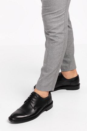 کفش کلاسیک مشکی مردانه چرم خالص maximoda - کد 171382176