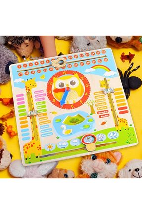 اسباب بازی چوبی رنگی 1 پارچه Çağrı - کد 172528014
