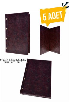 کلاسور زرشکی STARK MENÜ - کد 114811501