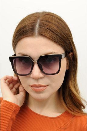 عینک آفتابی مشکی زنانه UV400 gulflower nude - کد 172628417