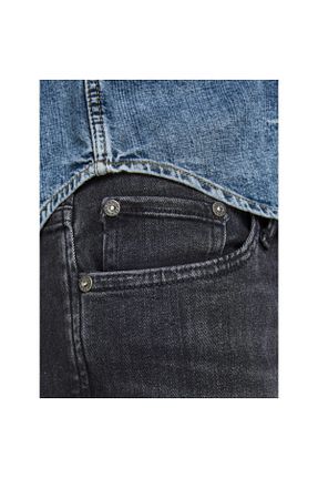 شلوار جین مشکی مردانه پاچه تنگ Jack & Jones - کد 289005632
