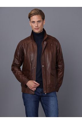 کت قهوه ای مردانه رگولار Basics&More - کد 58087838