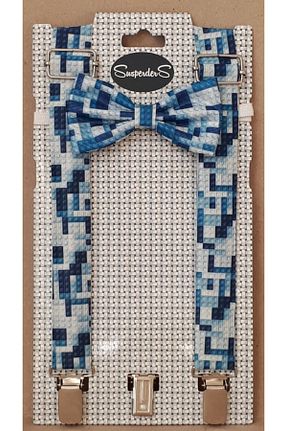 آویز شلوار آبی بچه گانه لیکرا SuspenderS - کد 48139563