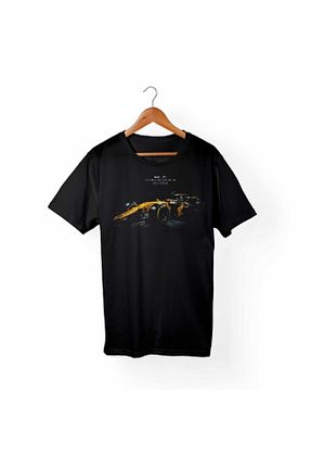 تیشرت مشکی مردانه رگولار Alfa Tshirt - کد 46976074