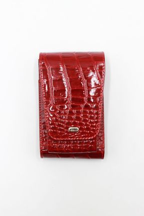 کیف پول قرمز زنانه چرم طبیعی کد 174830912