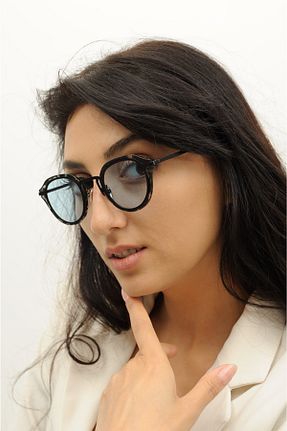 عینک آفتابی آبی زنانه UV400 gulflower nude - کد 175394875