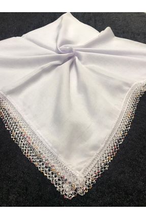 روسری بژ 100 x 100 ALLURİNG - کد 175441018