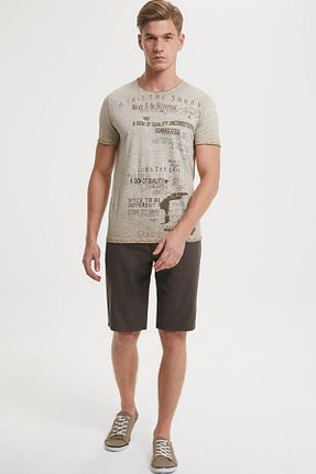 شوارک اسپرت قهوه ای مردانه پنبه ای Lee Cooper - کد 4725087