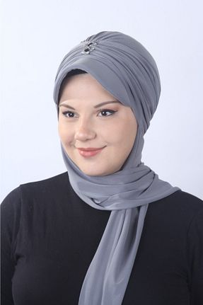 شال طوسی زنانه کد 175905393