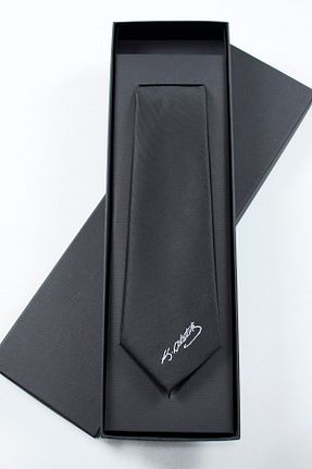 کراوات مشکی مردانه پارچه ای Gaffy - کد 148336117