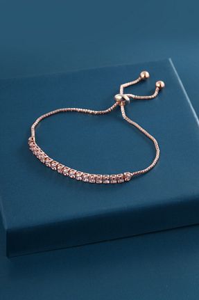 دستبند جواهر متالیک زنانه زیرکن polo air - کد 176210110